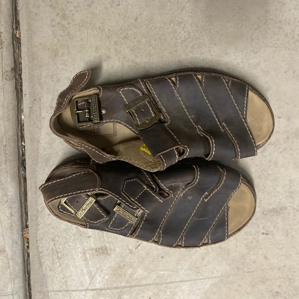 Dr. Martens brown sandals, women’s size 8-9